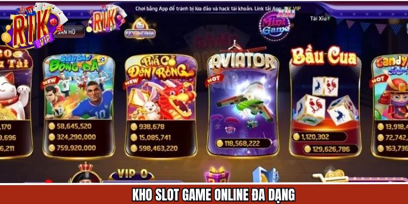 Tổng hợp những trò slot game online nổi bật nhất